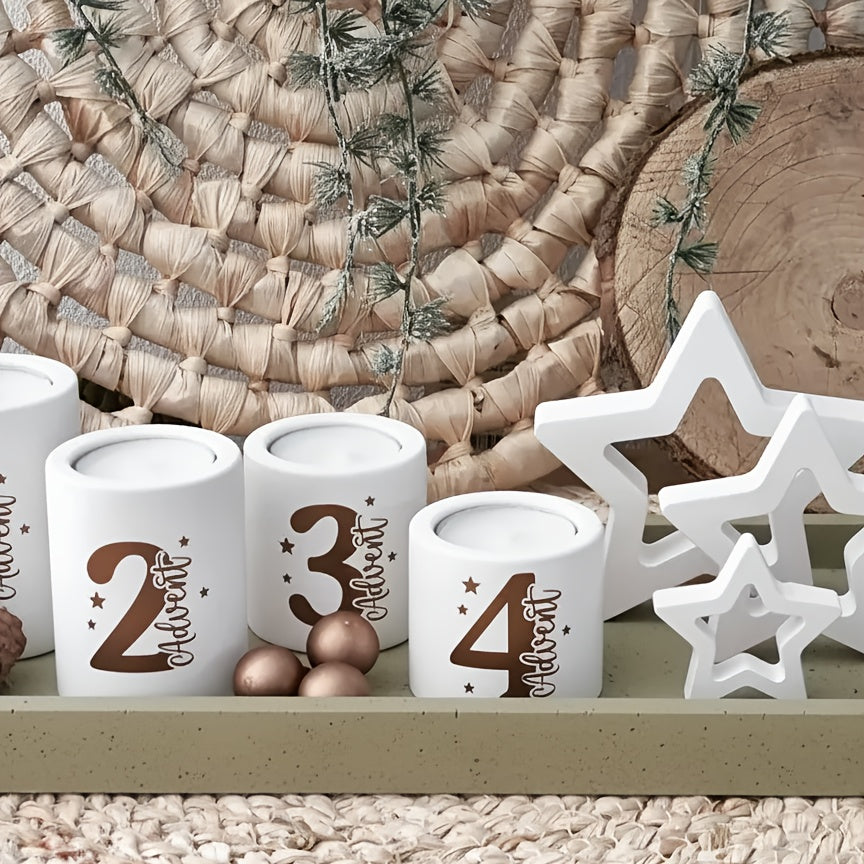 Vianočné svetielka – Adventný svietnik