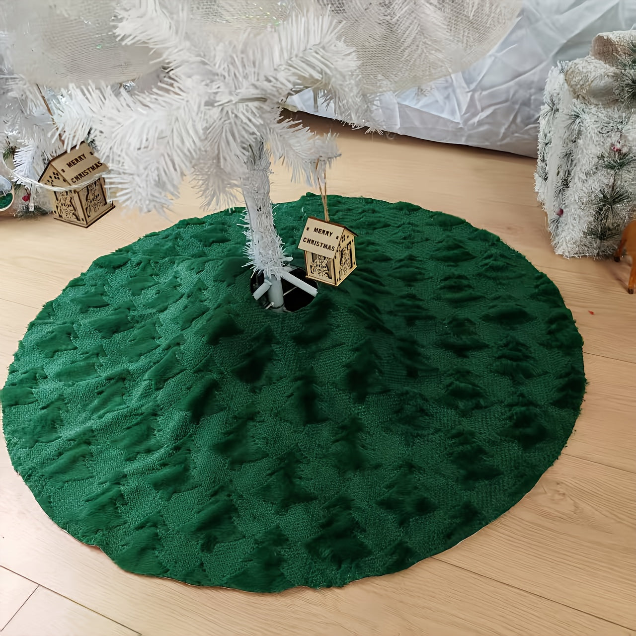 Vianočný sukienka – klasická zelená