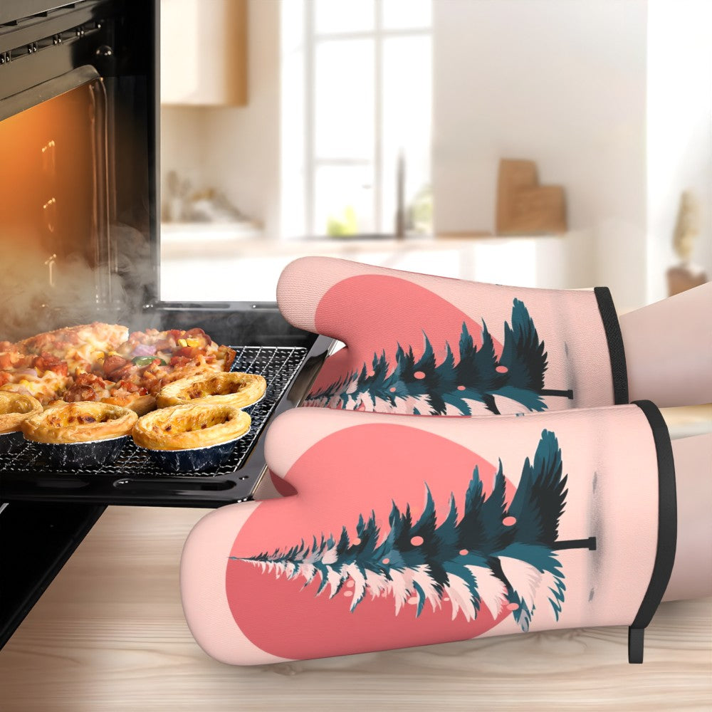 Rukavice do rúry – Vianočné