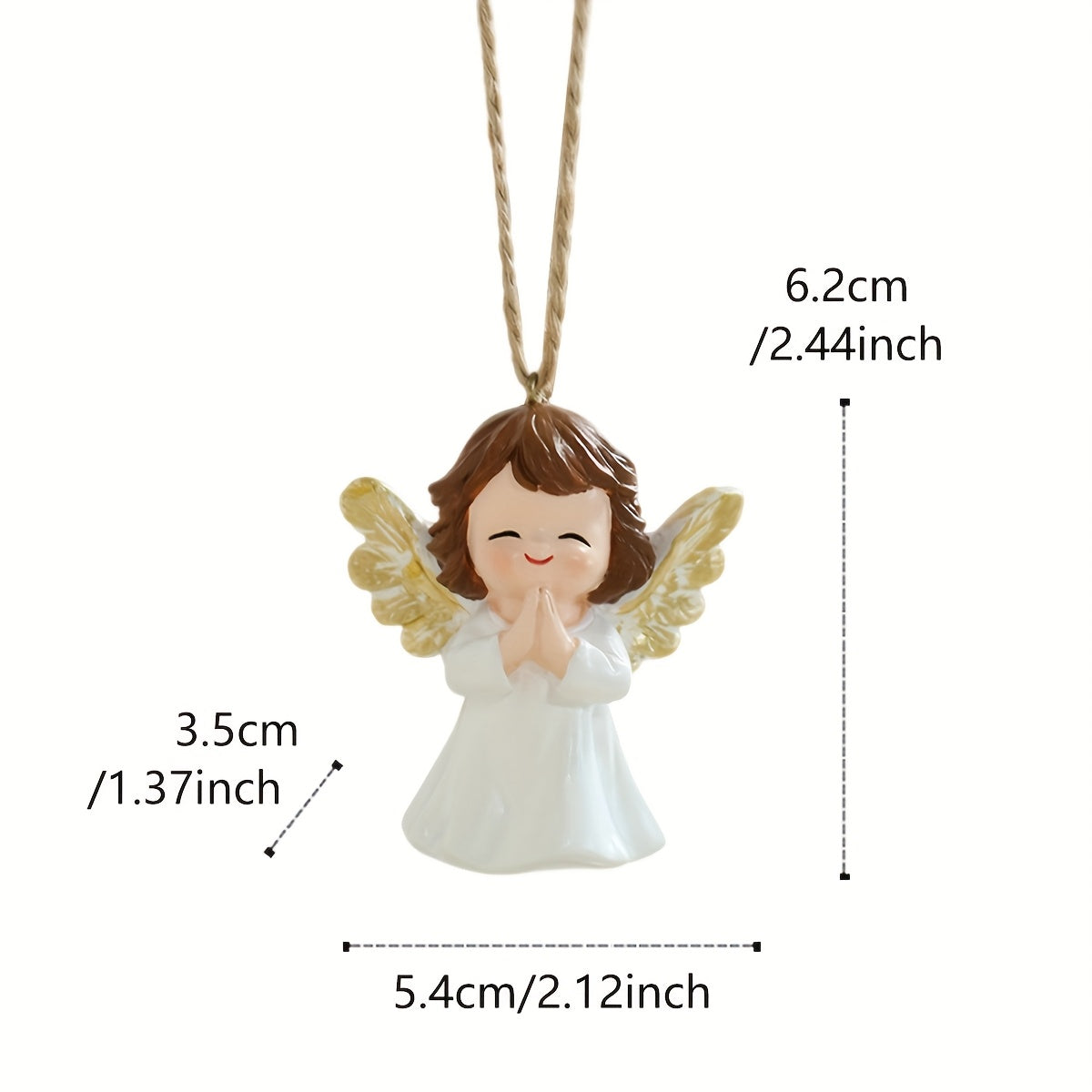 Prívesok anjela – modliaci sa