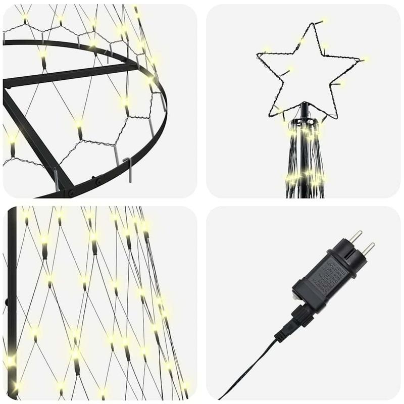 Vianočný stromček – teplá biela