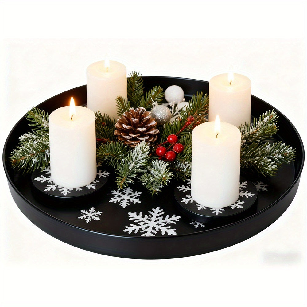 Adventný veniec – čierny