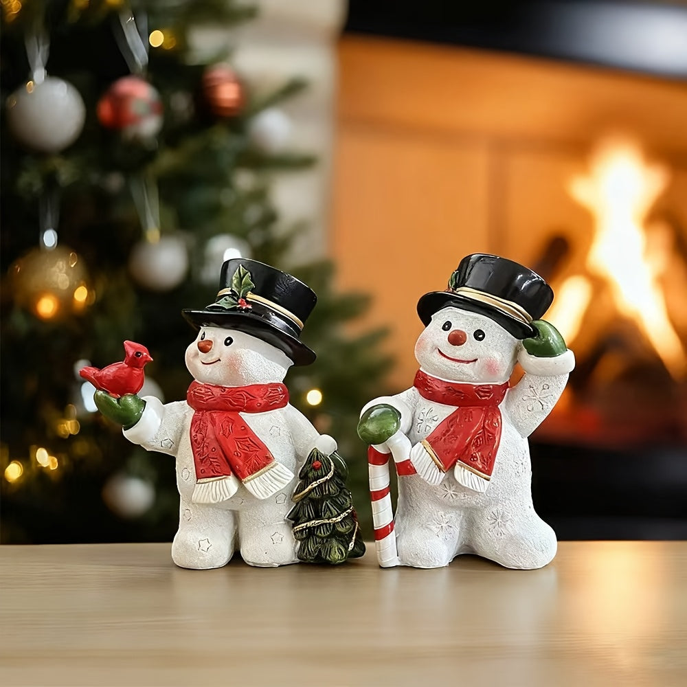 Súprava figúrok snehuliakov – 2ks