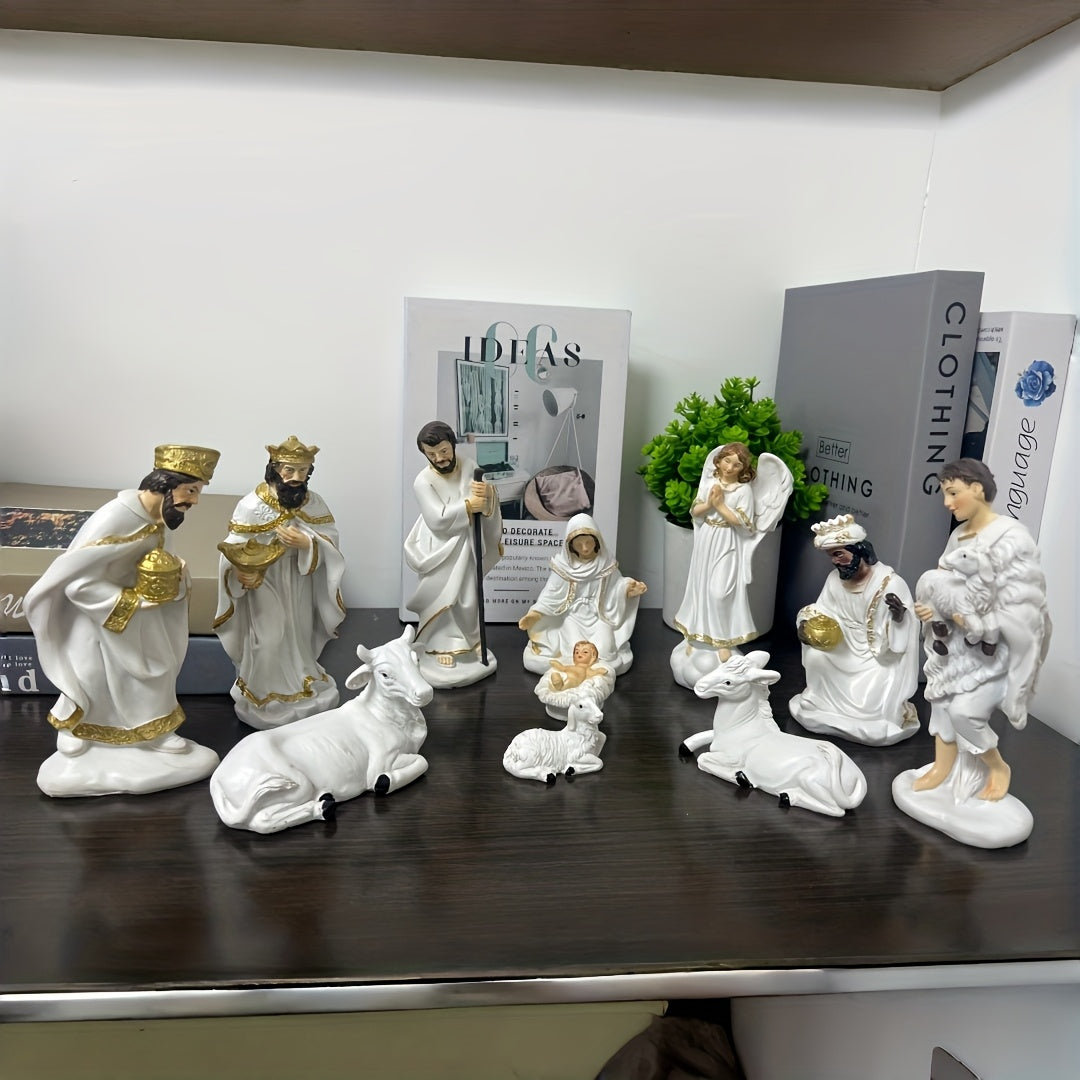 Vianočná betlehem – ručne maľované