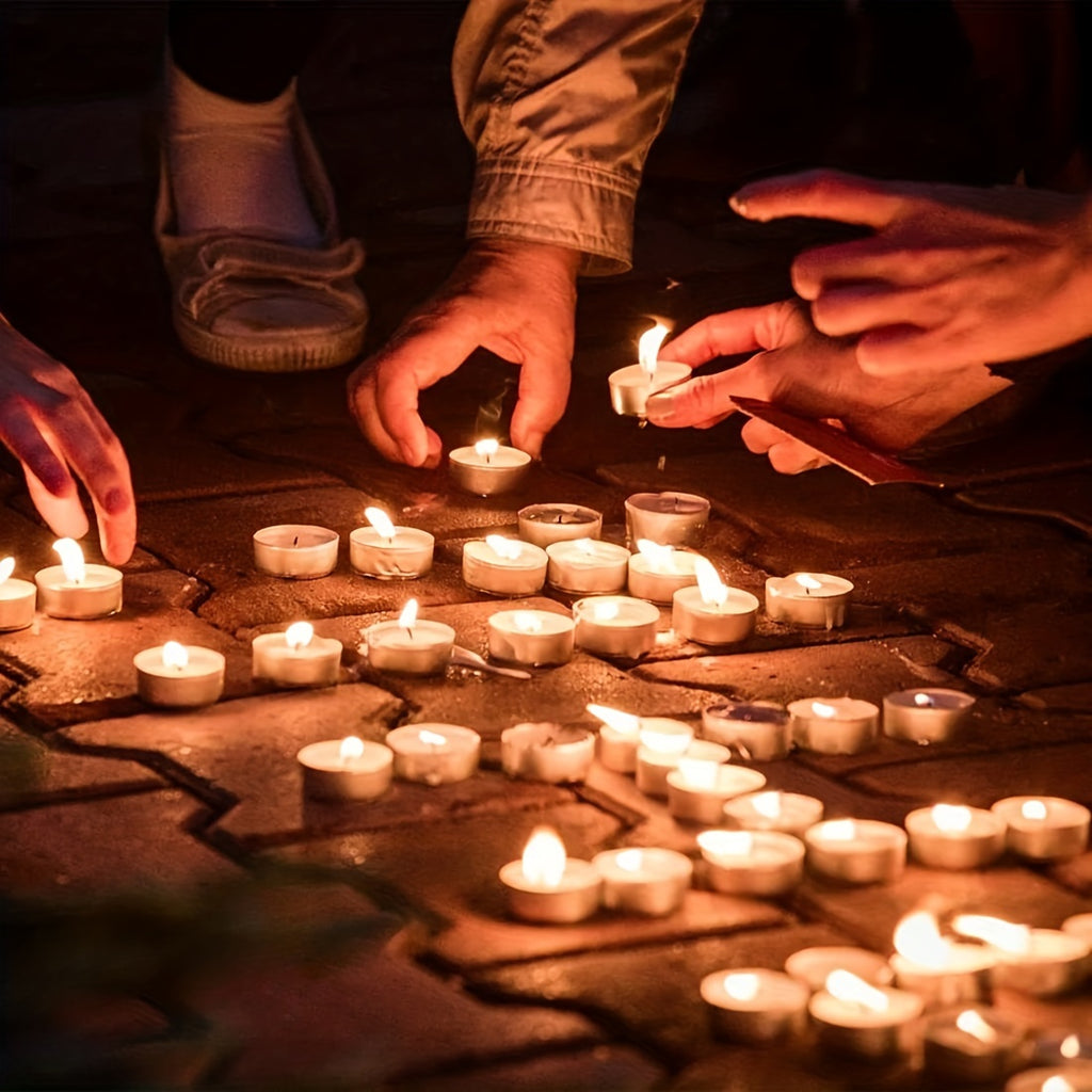 Sviečky – biele bez vône