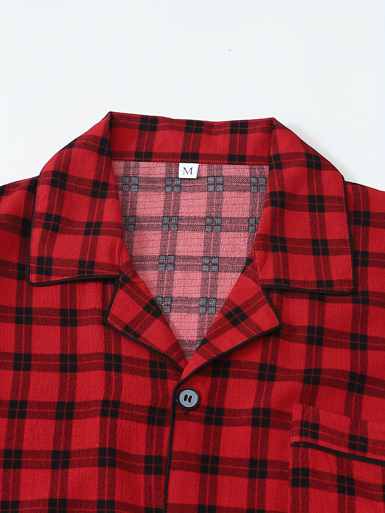 Pánske pyžamo – červené