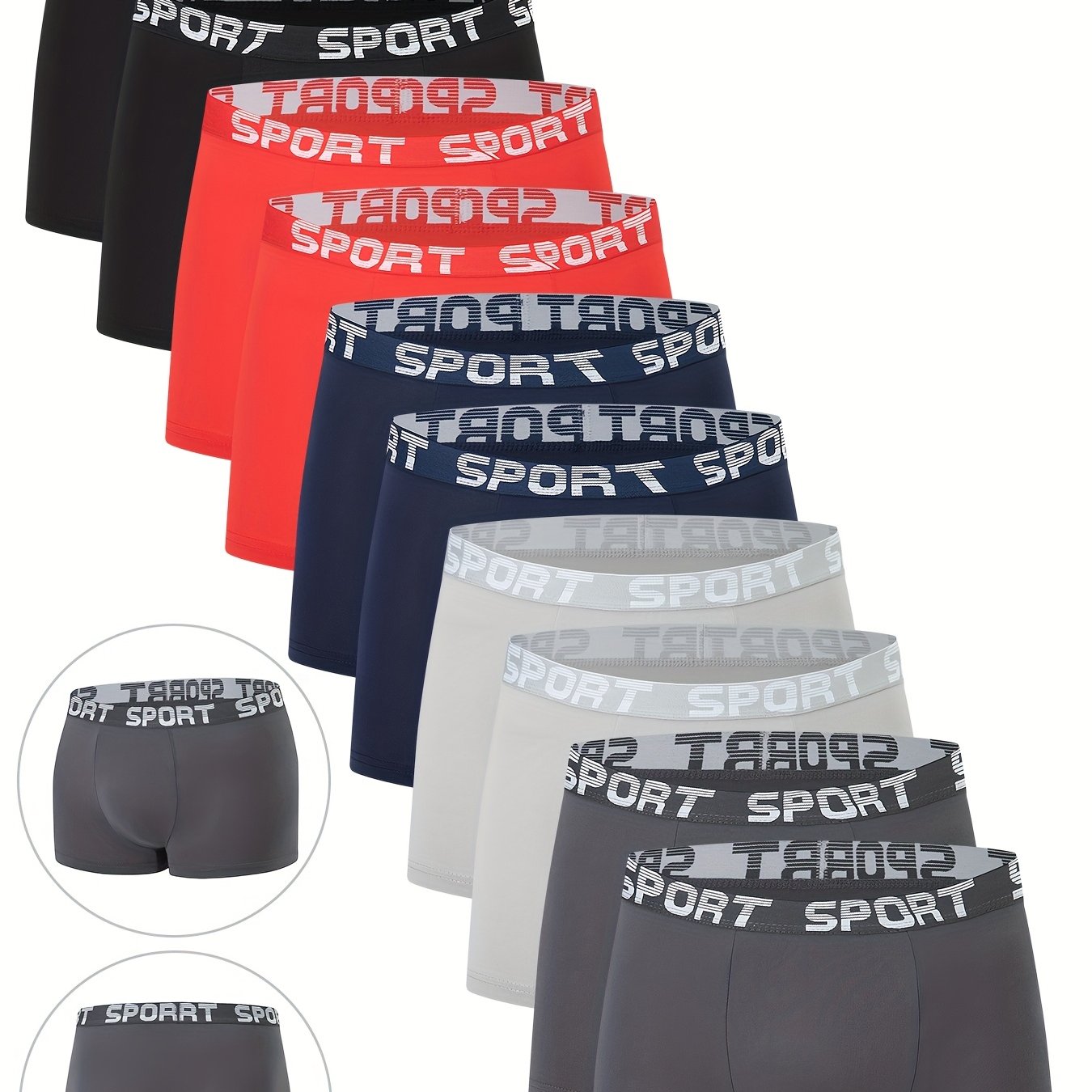 Pánske boxerky – 10 kusov