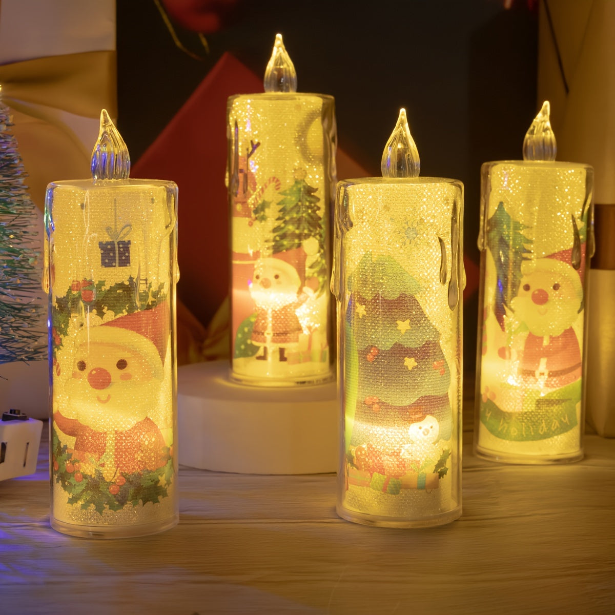 Vianočné svetielka – 4ks