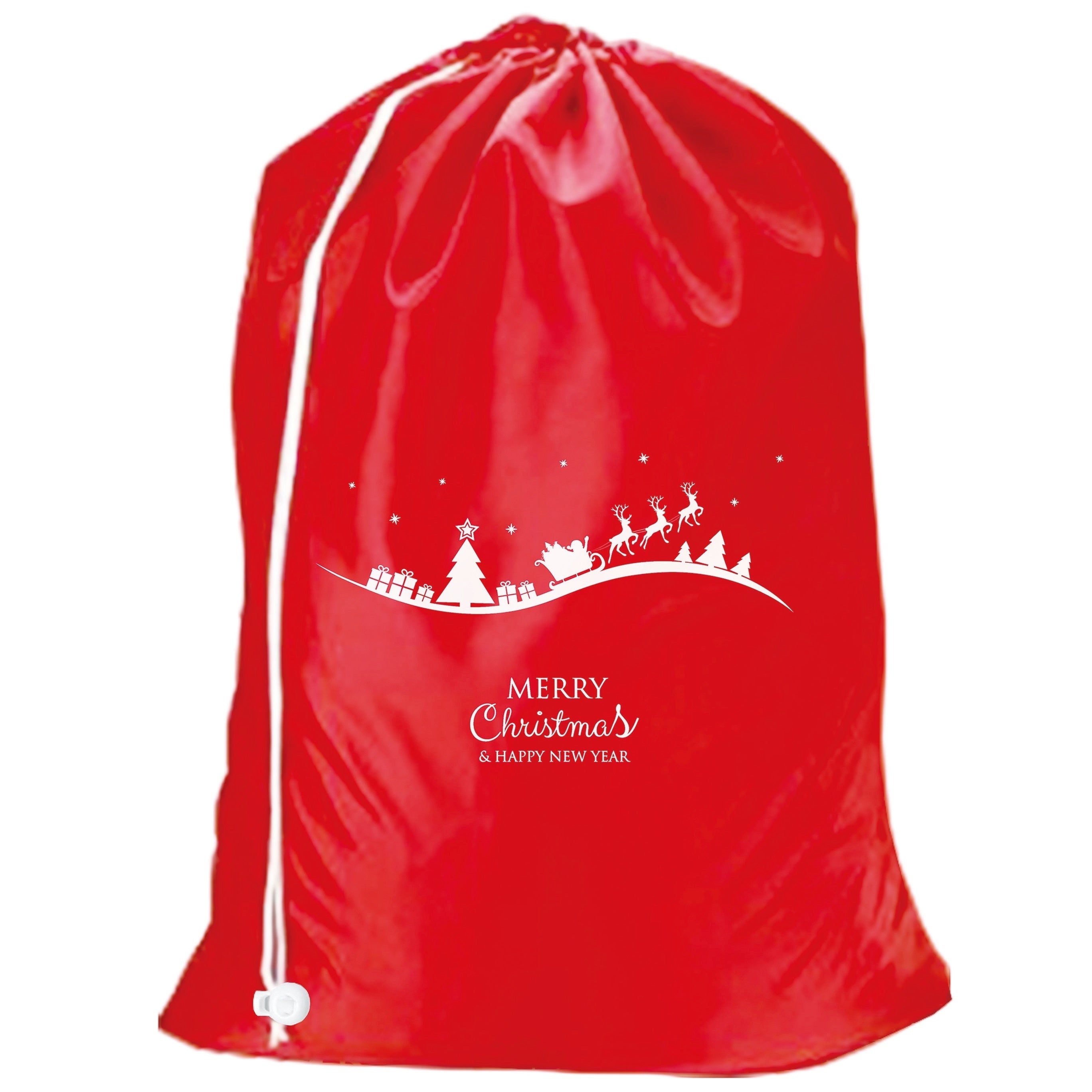 Vianočný darčekový vak – tmavozelený