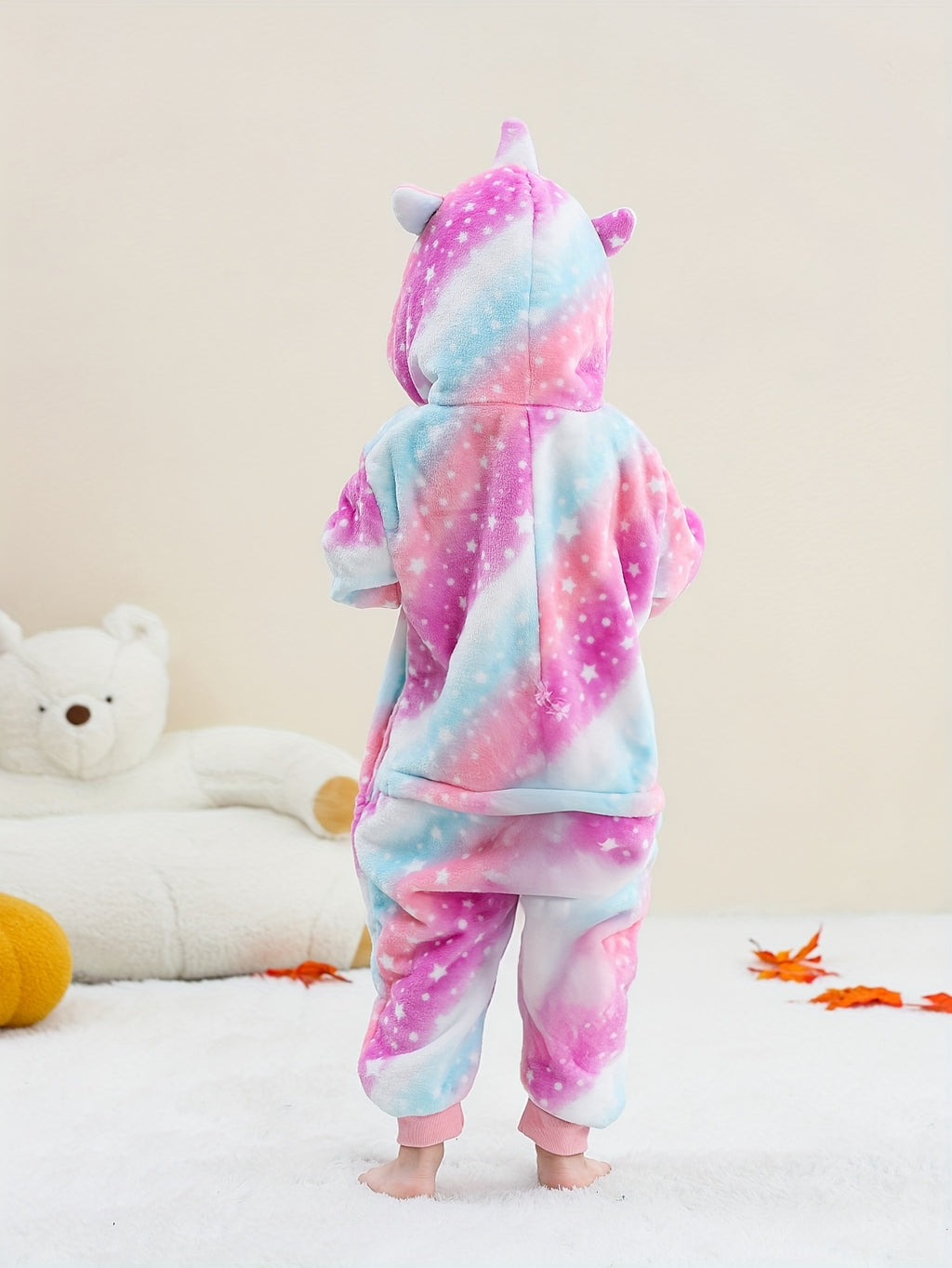 Detský overal s kapucňou – zvierací