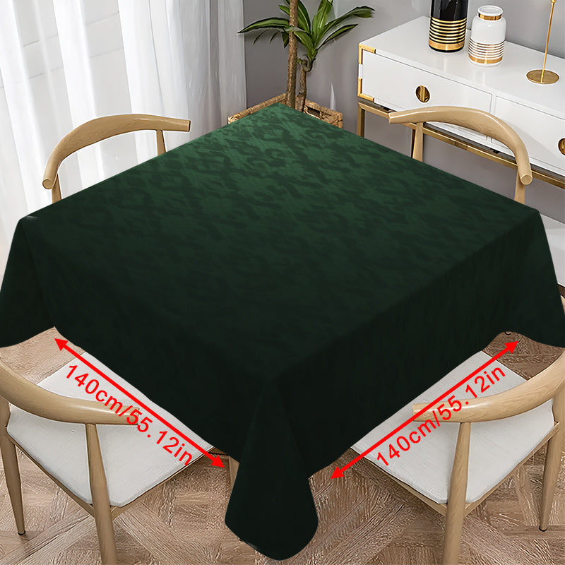 Obrus – tmavozelený