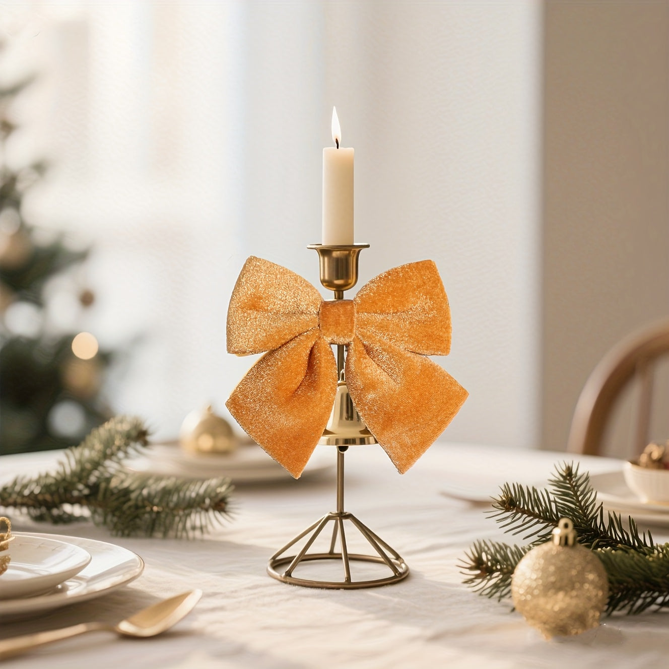 Vianočné mašle – 4ks