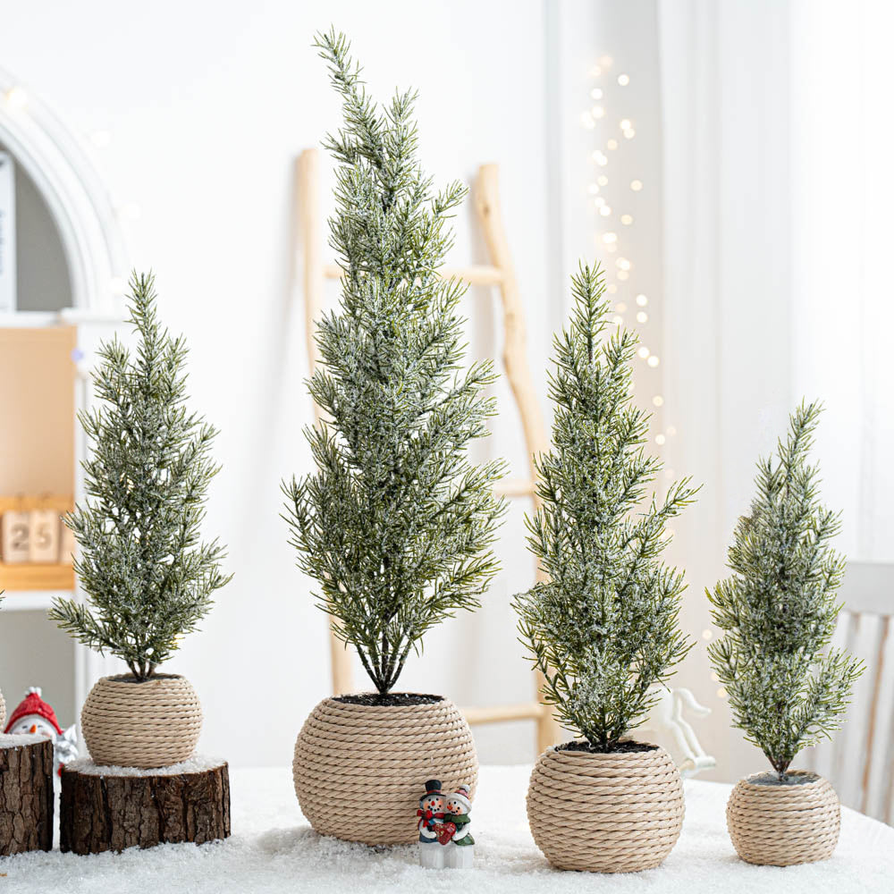 Mini umelý cédrový stromček