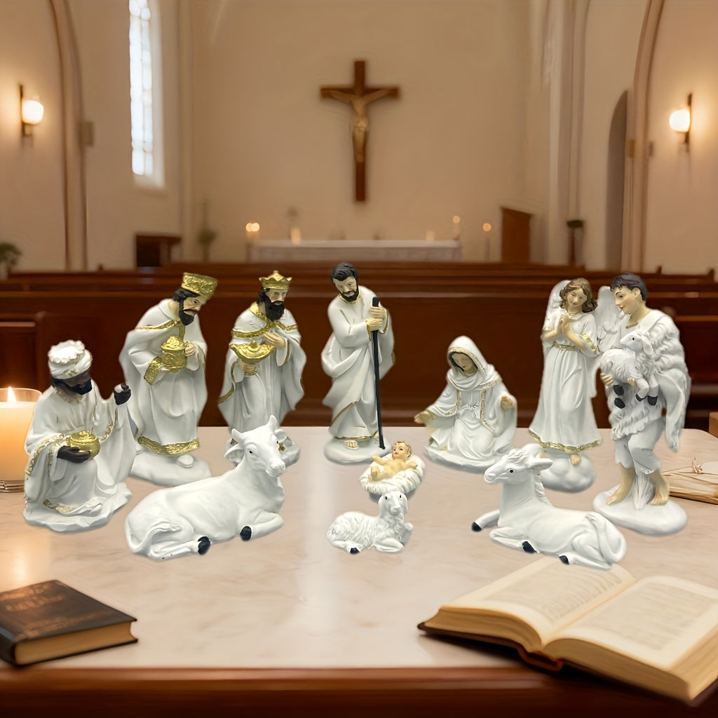 Vianočná betlehem – ručne maľované