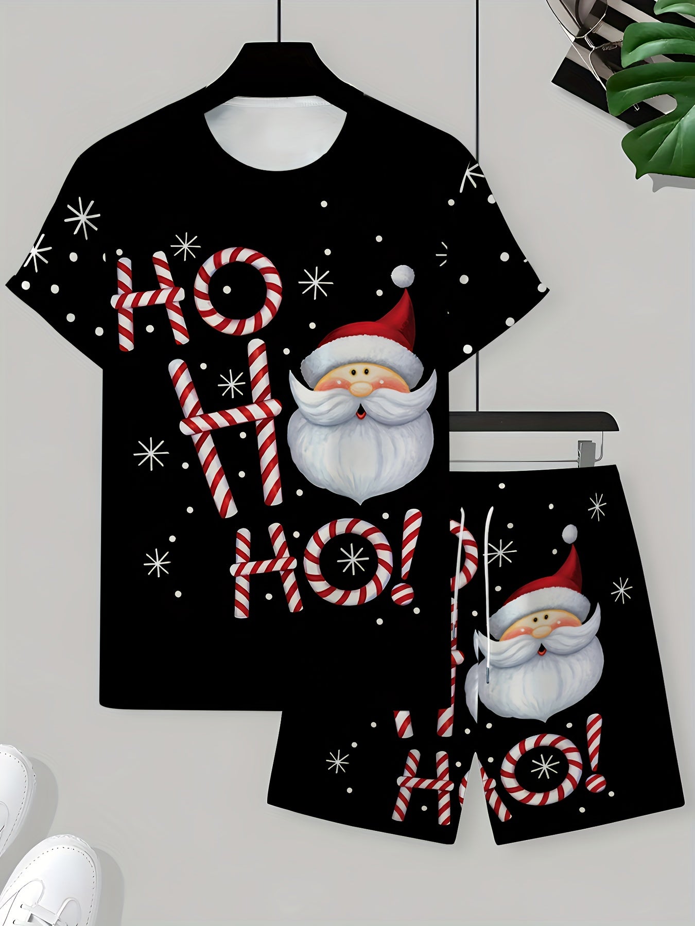 Pánsky vianočný set – tričko a šortky