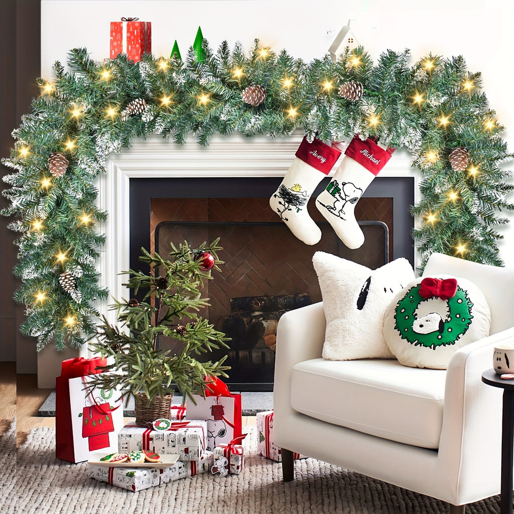 Vianočné svetielka – umelý ratan