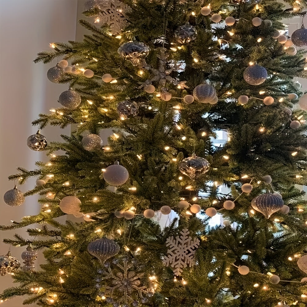 Girlanda z filcu – biela