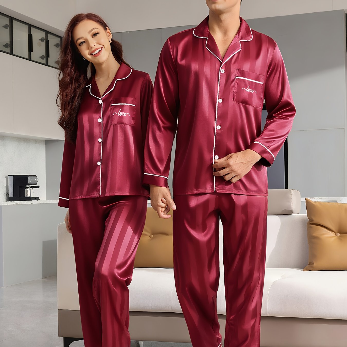 Pánske a dámske pyžamá – kardigán