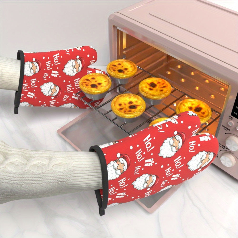 Rukavice do rúry – červené