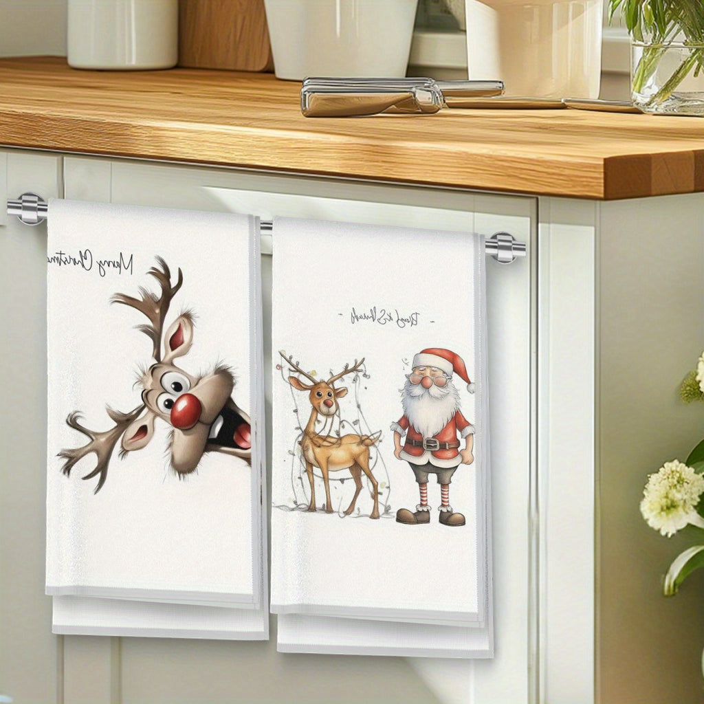 Vianočné utierky – 6 ks