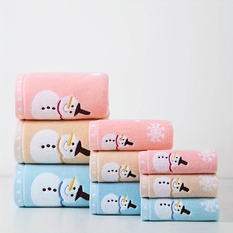 Uteráková súprava – Vianočný snehuliak