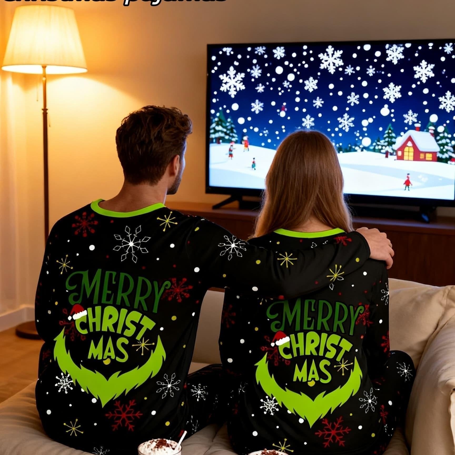 Vianočné pyžamá – unisex