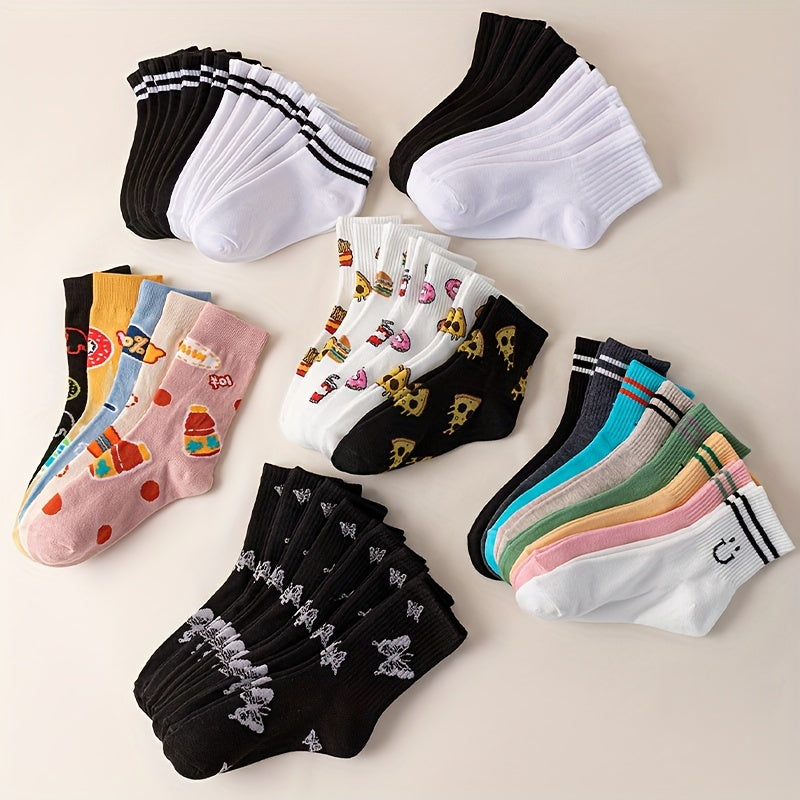 Ponožky – mix vzorov