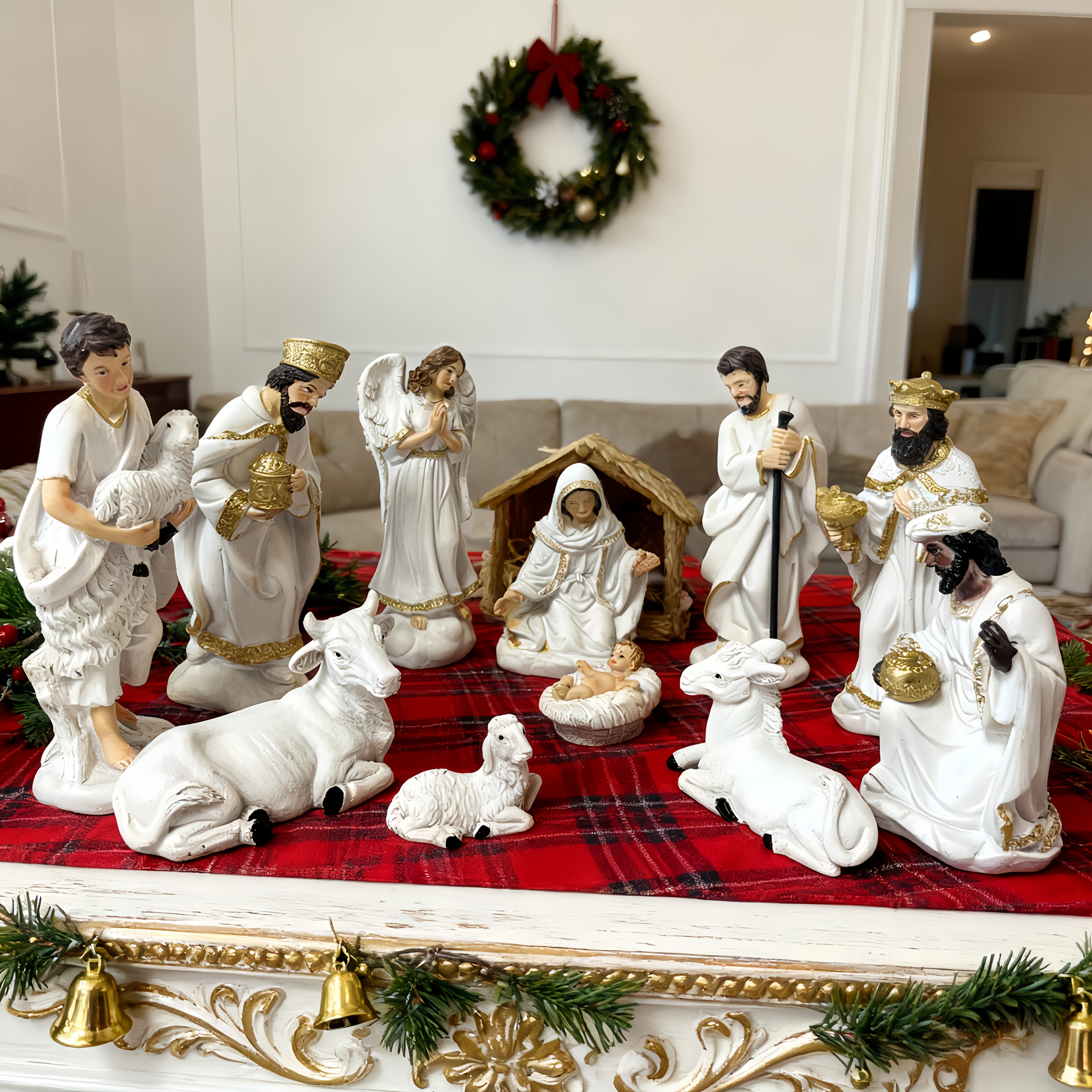 Vianočná betlehem – ručne maľované