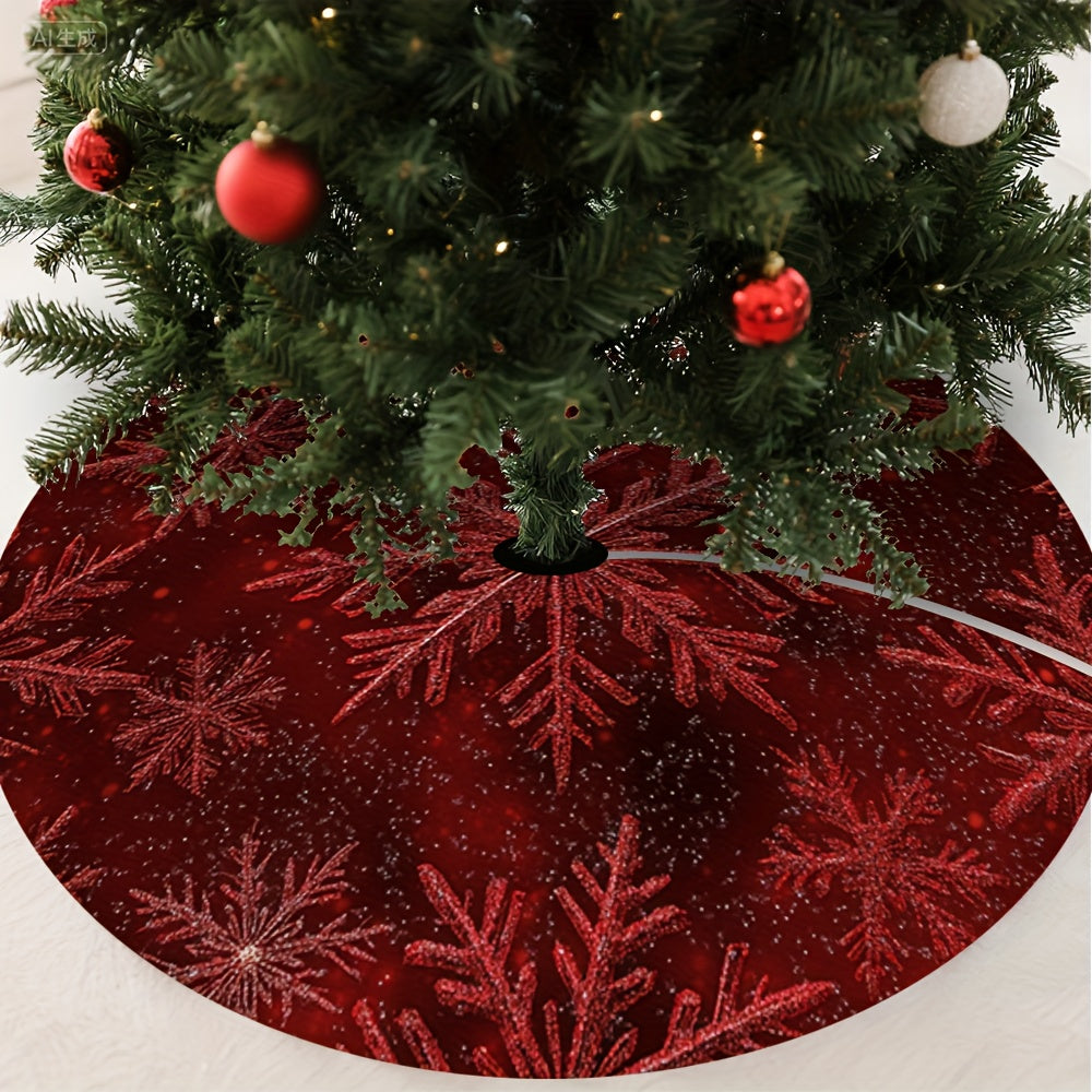 Vianočný stromček – červený a burgundský