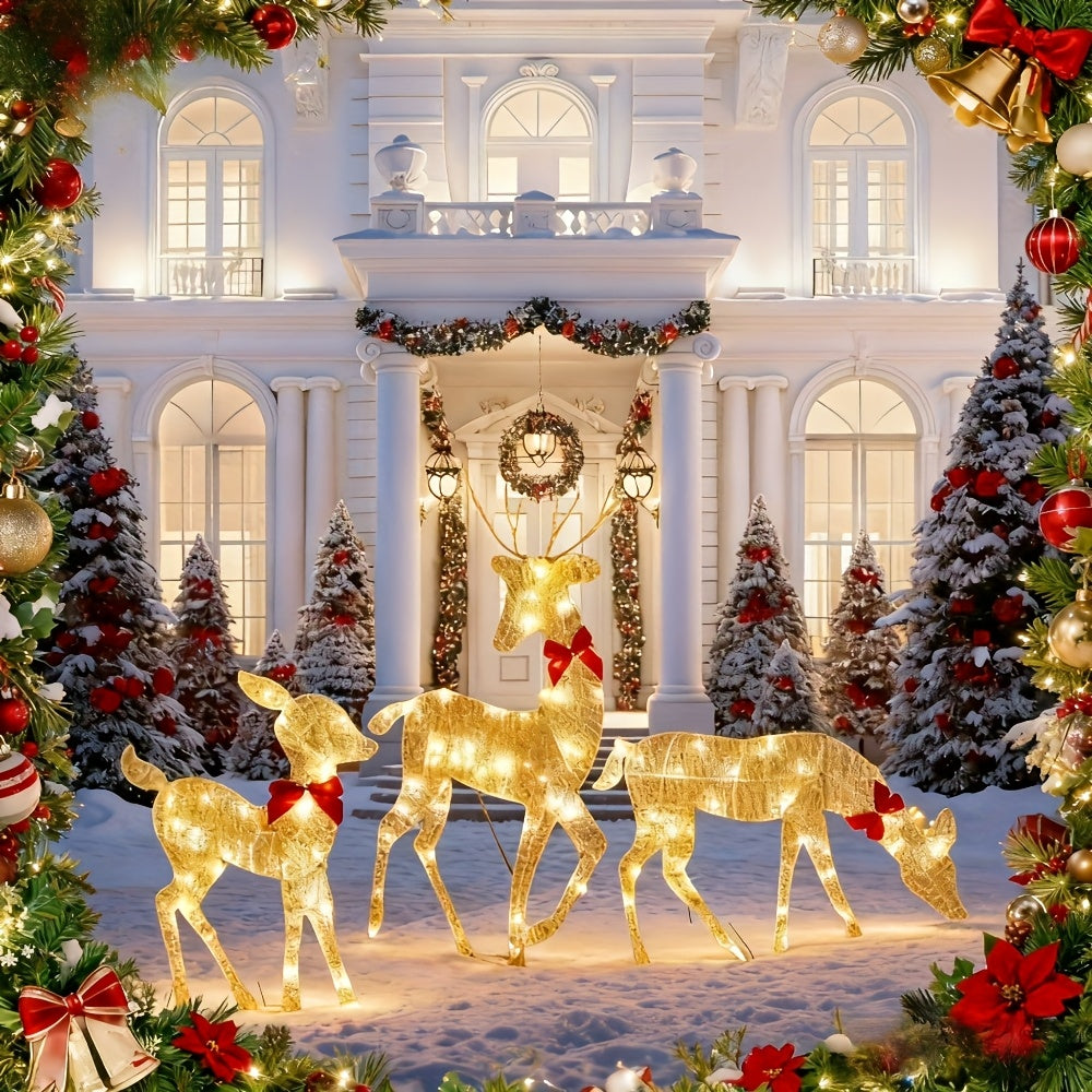 Vianočné soby – biele