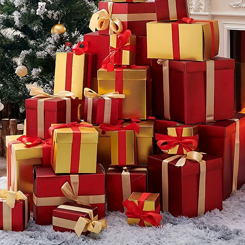 Darčeková krabička – červená a svetložltá