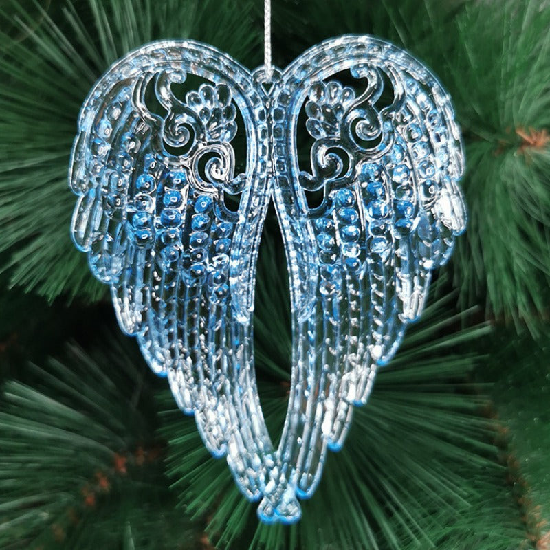 Ozdoba anjelských krídel – priesvitná
