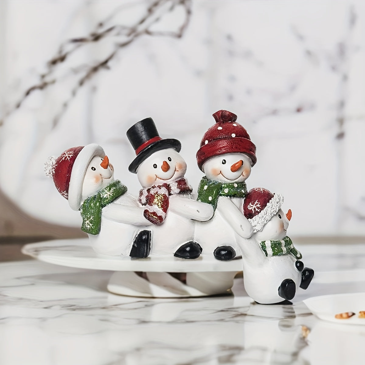 Socha snehuliaka – vianočná