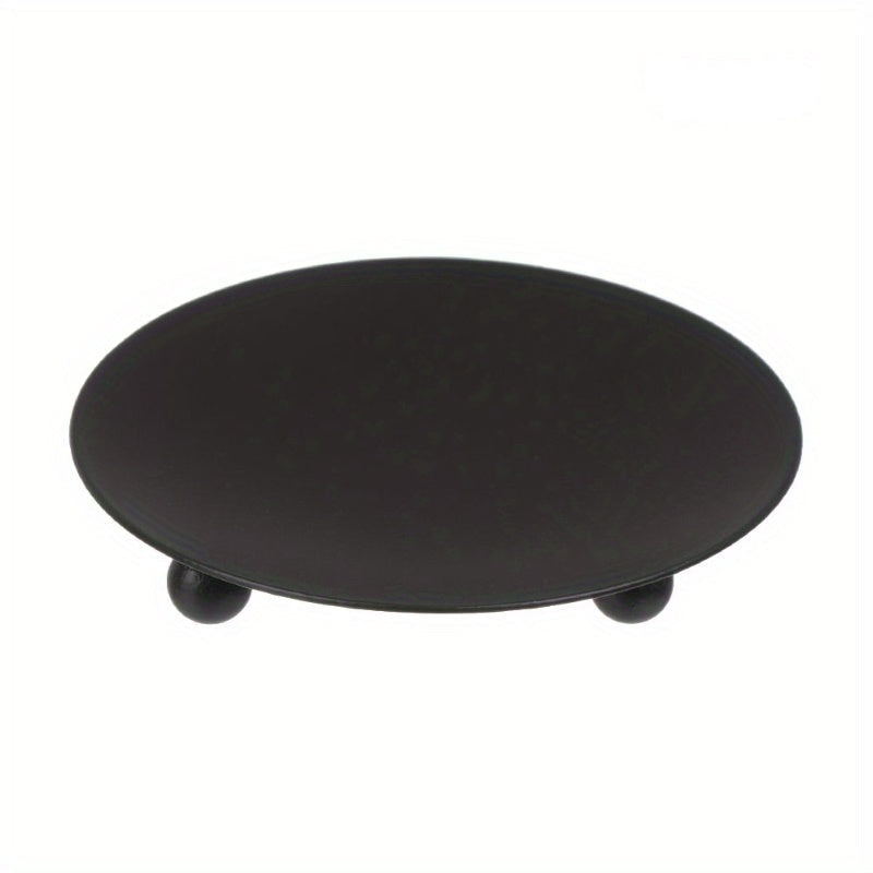 Vintage svietnik – čierny a zlatý