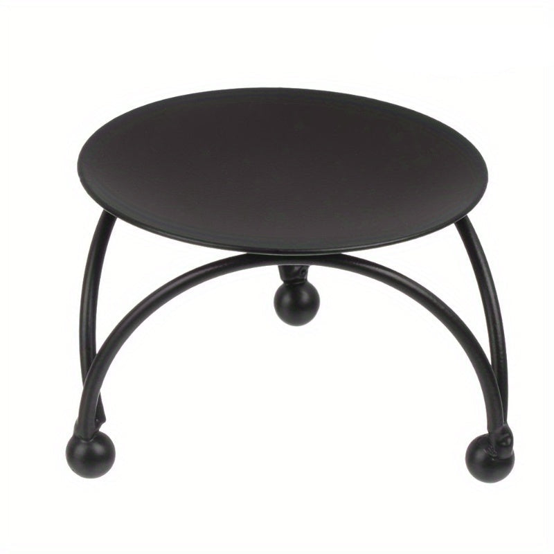 Vintage svietnik – čierny a zlatý