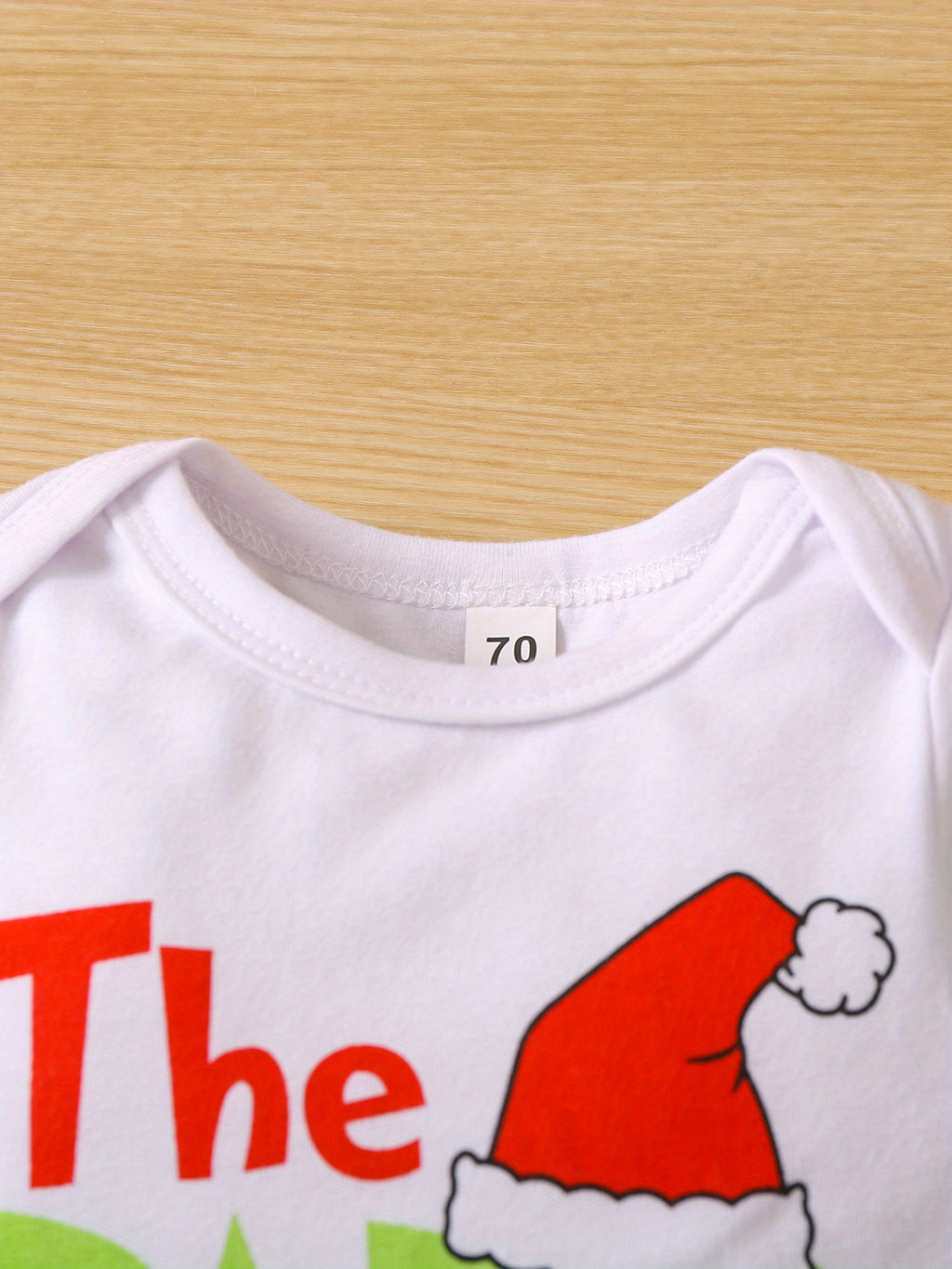 Vianočný overal pre bábätká – zelený