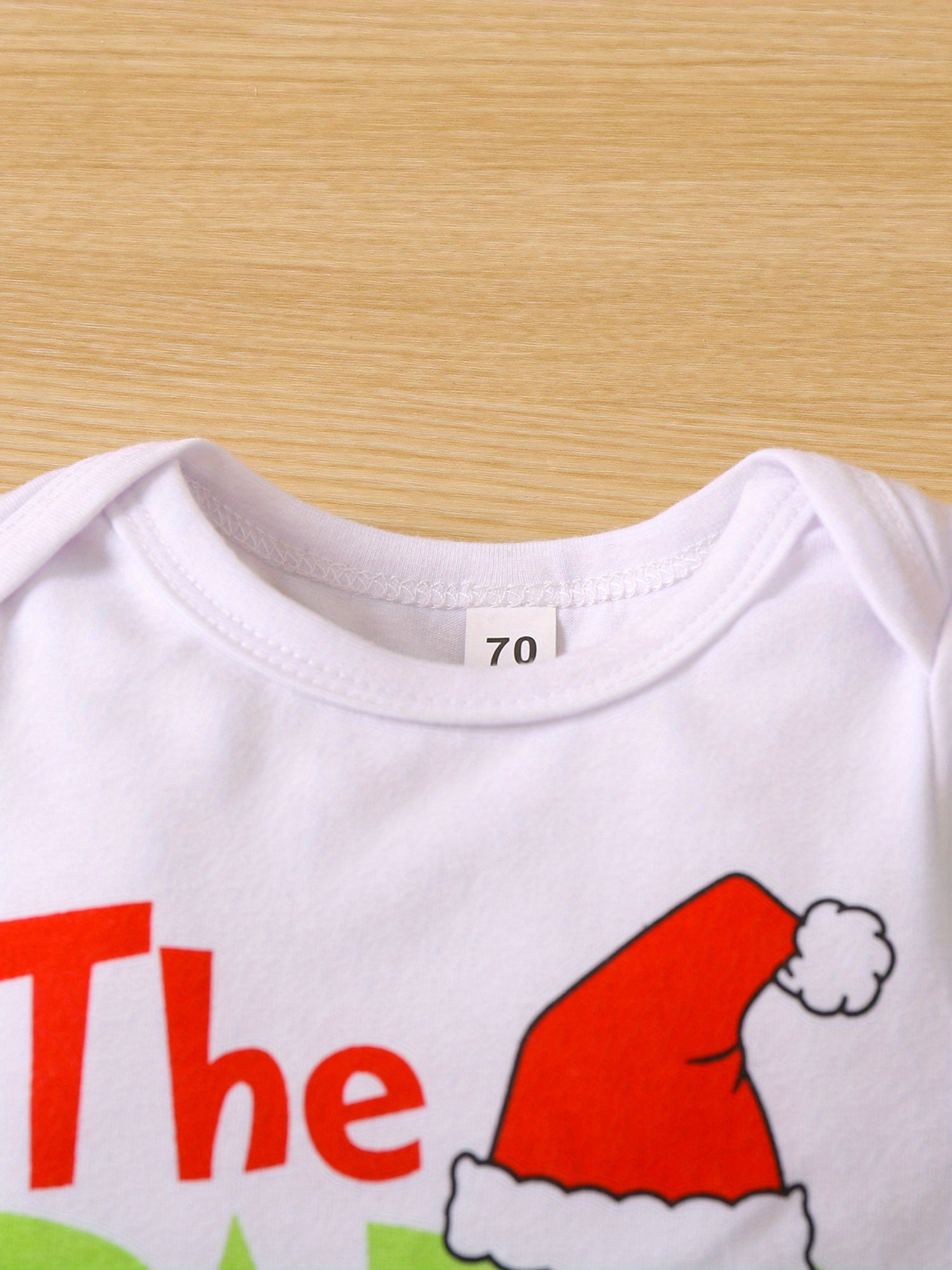 Vianočný overal pre bábätká – zelený