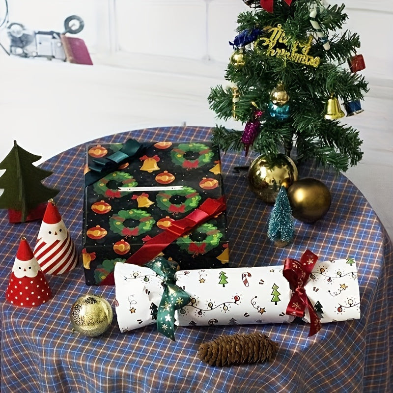 Darčekový baliaci papier – lesklý modrý