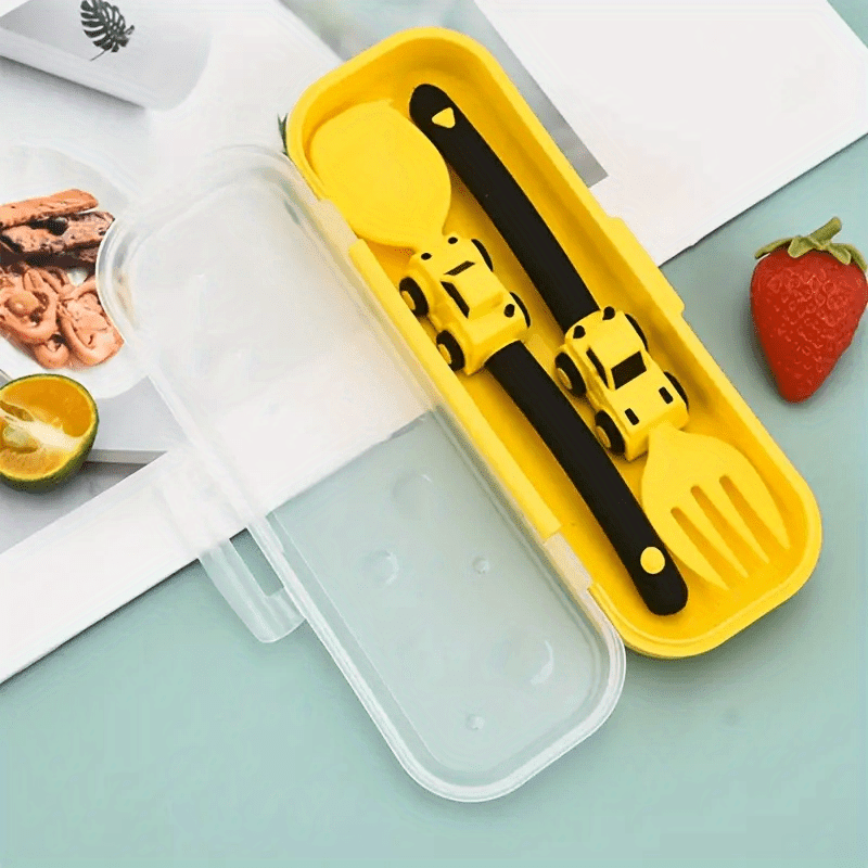 Detský jedálenský set – žltý