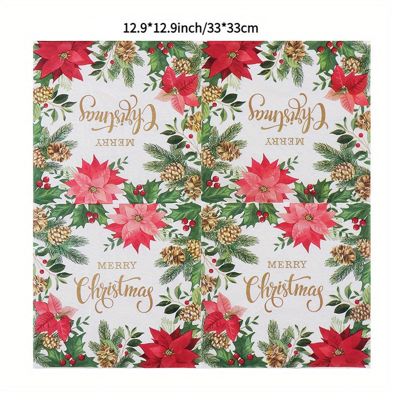 Vianočné servítky – 20 ks