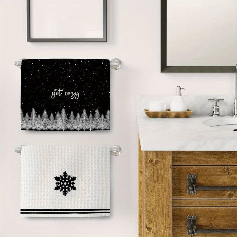 Utierky do kuchyne – čierne a biele