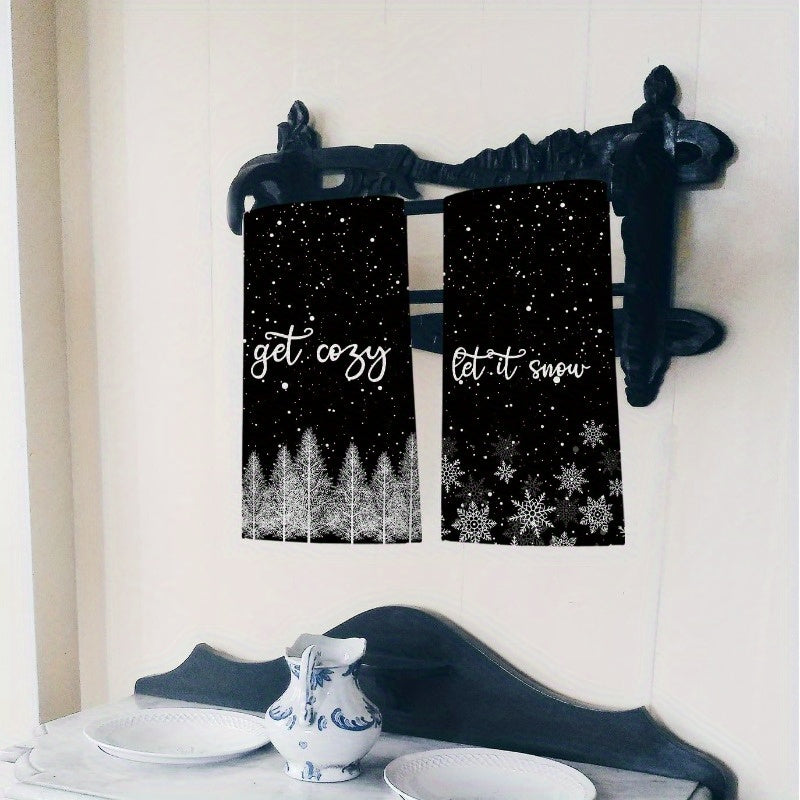 Utierky do kuchyne – čierne a biele