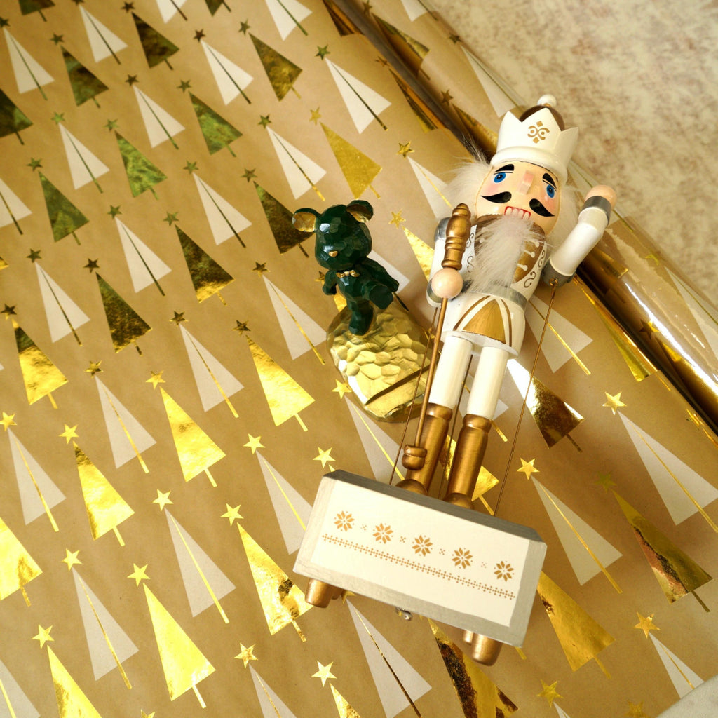 Fólia na darčeky – zlatá