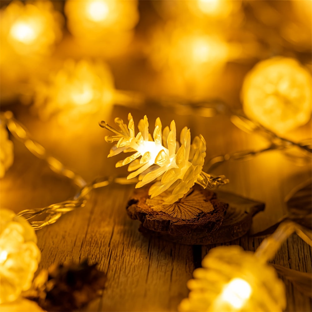 Vianočné svetielka – teplé svetlo