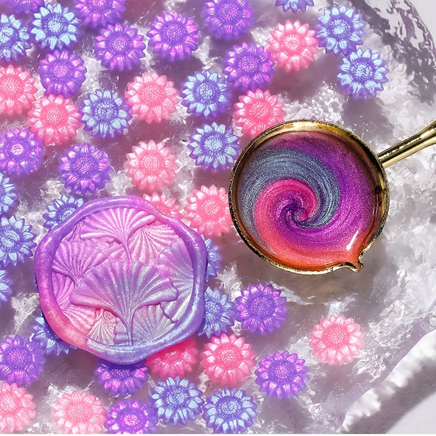 Vosk na pečatenie – mix farieb slnečníc