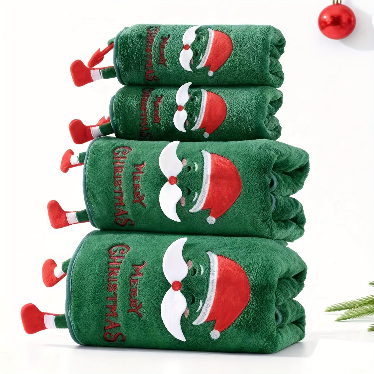 Vianočné uteráky – rodinný set 4ks