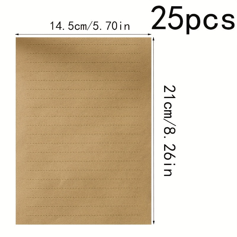 Písací papier – hnedý