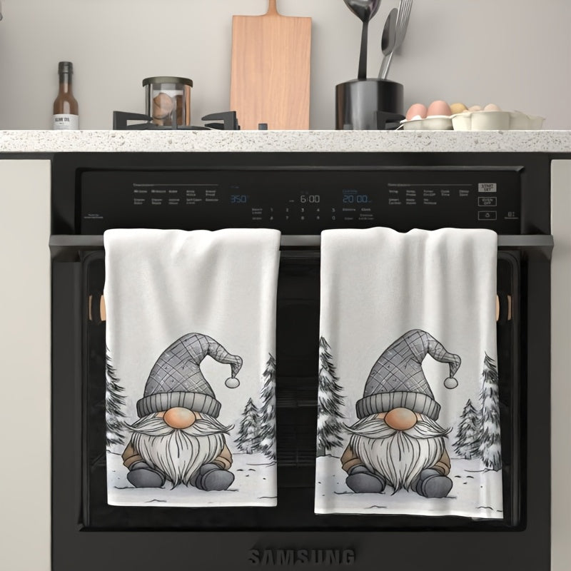 Utierky s vianočnými gnomami – 2ks