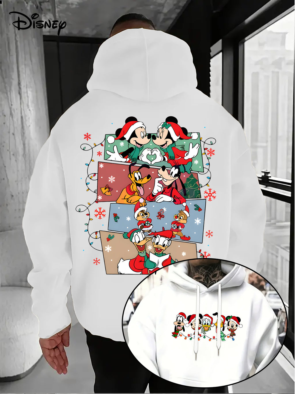 Mikina s kapucňou – Mickey a Minnie