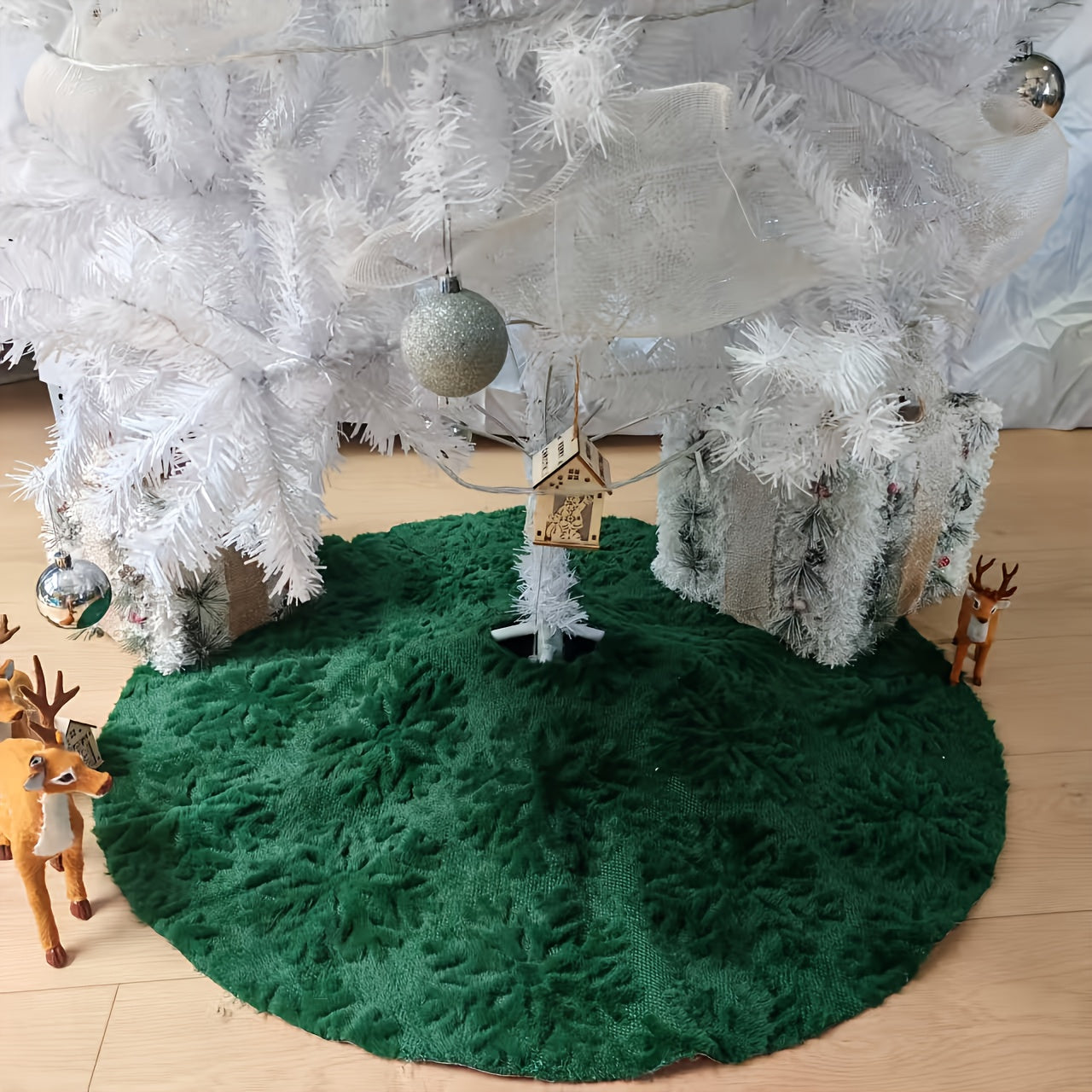 Vianočný sukienka – klasická zelená